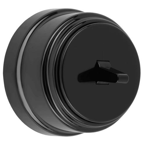 Выключатель проходной 1-кл. тумблерный ОП РЕТРО 10А Bylectrica А610-2265 черный