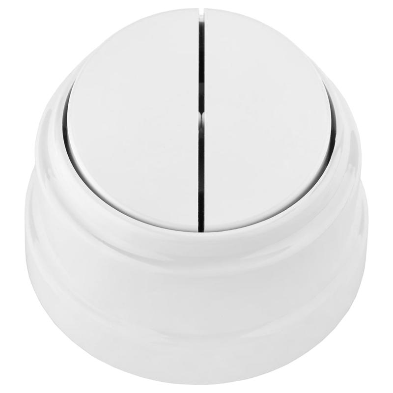 Выключатель 2-кл. ОП РЕТРО 10А бел. Bylectrica А510-2202