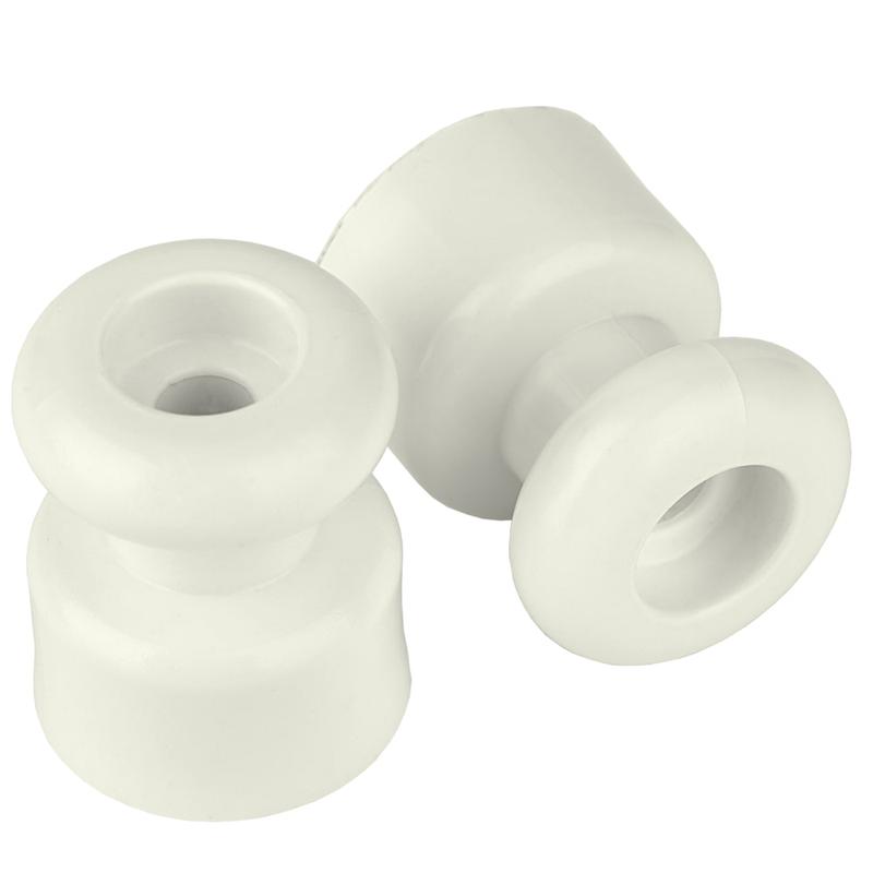 Изолятор для витых проводов большой РЕТРО (уп.10шт) Bylectrica ЮЛИГ.757522.016 бежевый