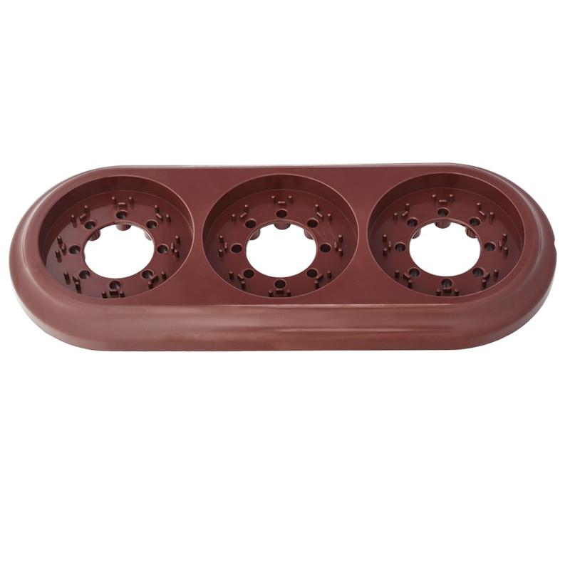 Рамка 3-м РЕТРО Bylectrica ЮЛИГ.735212.472коричневый