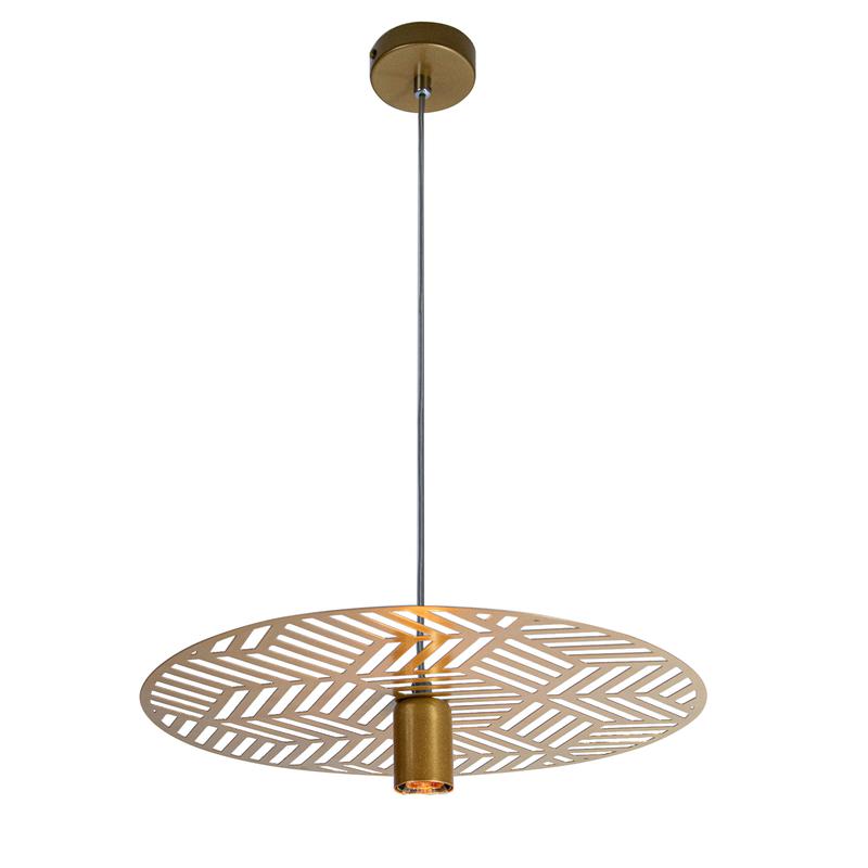 Светильник "Марго" 211 НСБ 01-60-190 Е27 [ИМ] подвесной зол. Элетех 1005405297