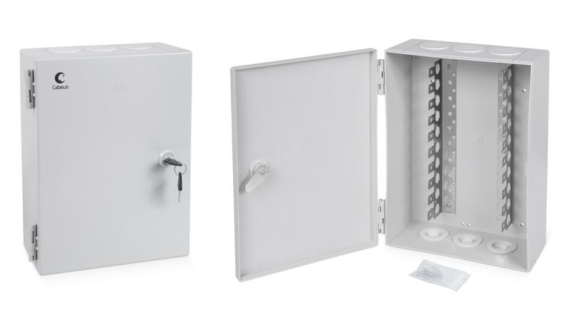 Коробка распределительная 275х205х105мм DB-100P на 100 пар Cabeus 7090c