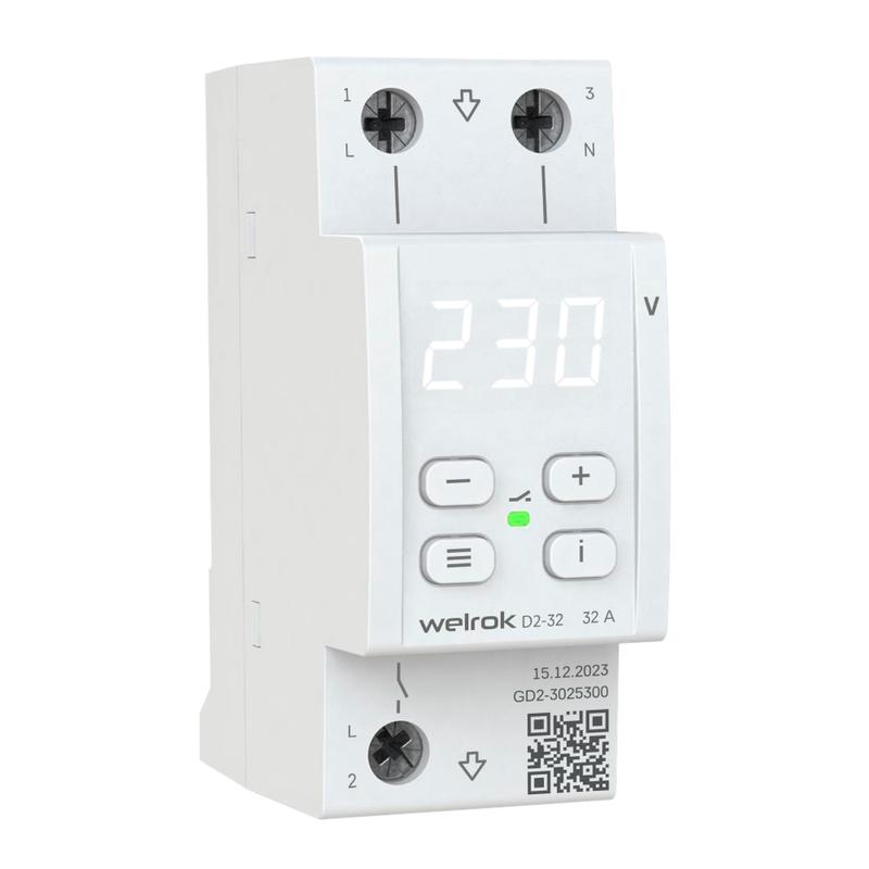 Реле напряжения D2-32 Welrok 4660251140076