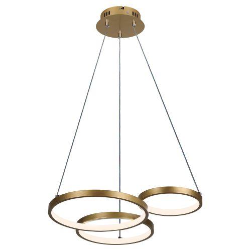 Светильник светодиодный Clara 6125-101 86Вт 3000К-6000К потолочн. с пультом модерн Rivoli Б0061835