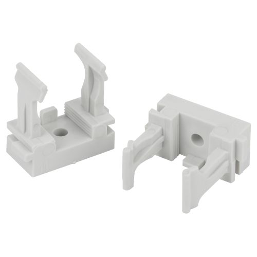 Держатель для труб (клипса) d20мм для монтажн. пистолета CLIP-20-P сер. (уп.100шт) Эра Б0058941