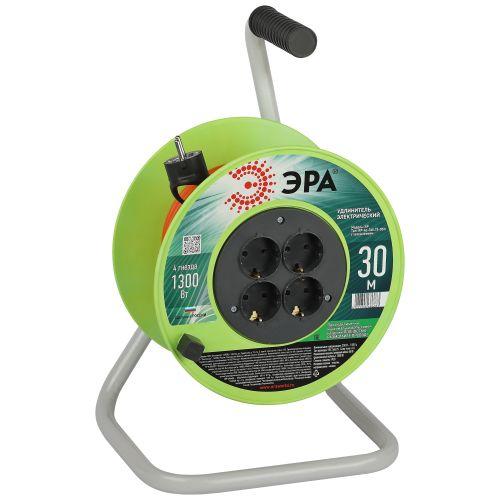 Удлинитель на катушке 4х30м с заземл. RP-4e-3х0.75-30m ПВС 3х0.75 Эра Б0056097