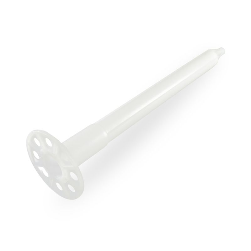 Дюбель тарельчатый гриб с гвоздем для ПМ IN150 бел. (уп.40шт) Промрукав PR08.12260