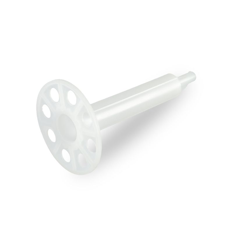 Дюбель тарельчатый гриб с гвоздем для ПМ IN90 бел. (уп.50шт) Промрукав PR08.12254