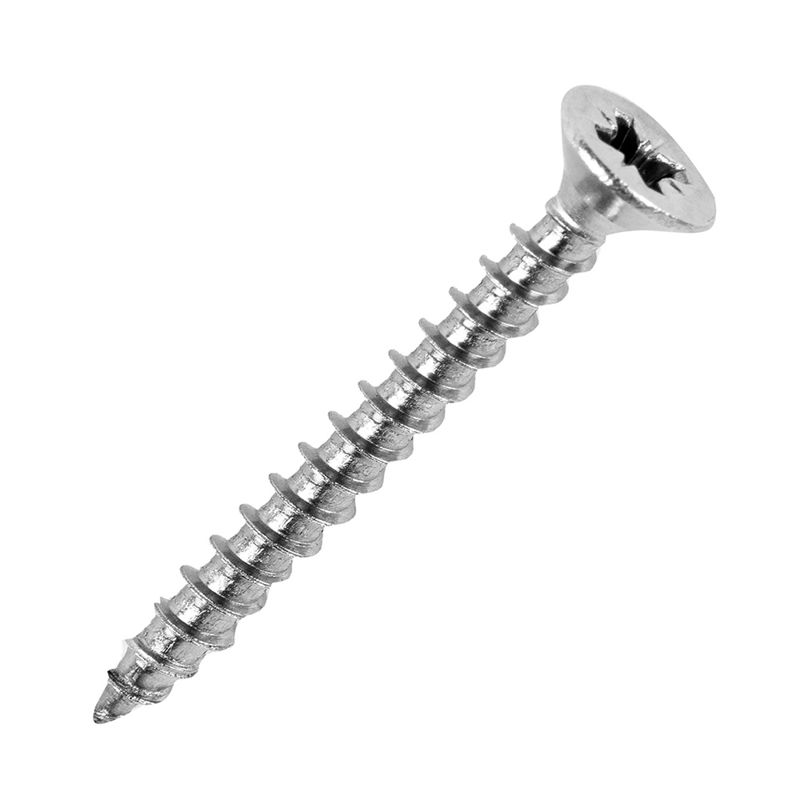 Саморез универсальный острый с потайной головкой 5х120 цинк (уп.100шт) Промрукав PR08.8884