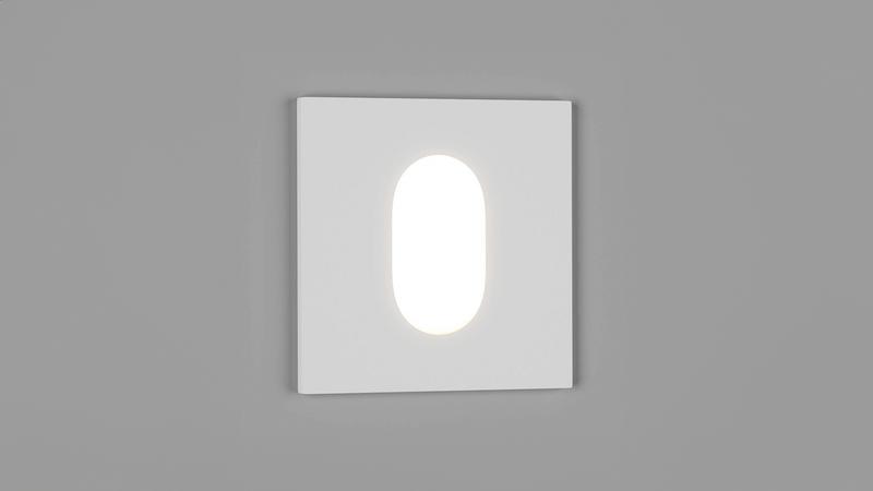 Бра GW-S612-3-WH-NW 3Вт 4000К IP20 встраив. для подсветки лестницы/пола FLOOR S бел. DesignLed 00-00004136