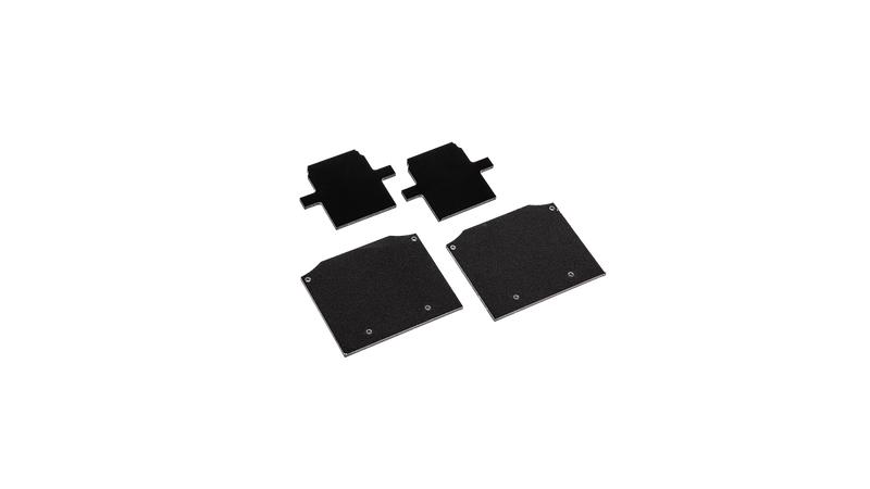 Заглушка для встраиваемого трека в натяжной потолок черн. (уп.2шт) SWG PRO 00-00009364