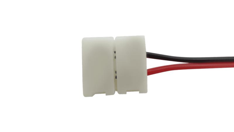 Коннектор для ленты SMD5050 с проводом одинарн. 2pin-10mm30mm-1 SWG Standard 00000000168