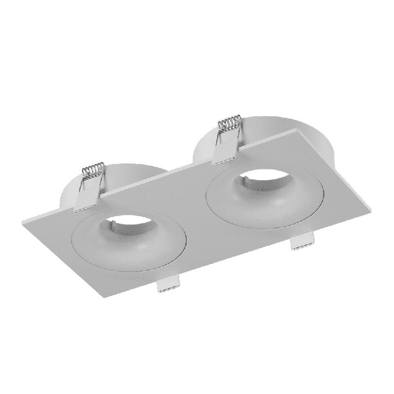 Корпус светильника COMBO-2S2-WH IP20 потолочн. встраив. наклон.-поворотн. бел. SWG PRO 00-00004158