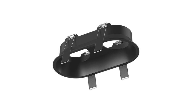 Корпус светильника COMBO-50-BL IP20 потолочн. встраив. наклон.черн.SWG PRO 00-00005082