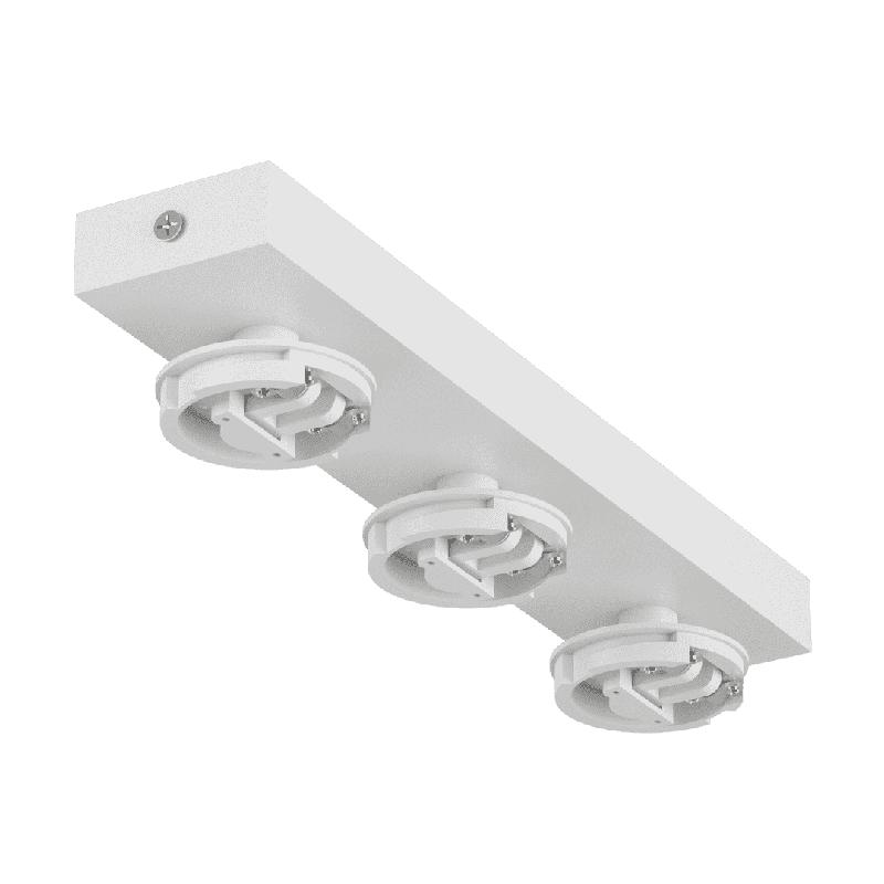 Крепление сменное М13 для светильников MINI VILLY поворотн. накладное тройное бел. SWG PRO 00-00004874