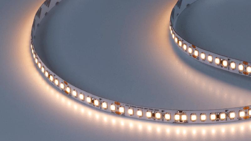 Лента светодиодная ПРО 2835 168LED/м 17.3Вт/м тепл. бел. 24В IP20 (уп.5м) SWG PRO 00-00003490