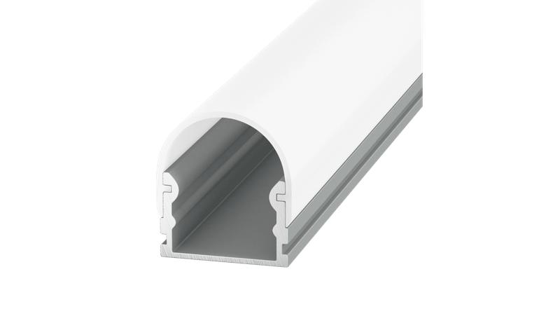 Профиль накладной ROUND SF-2121-RD L2000 с полукруглым экраном алюм. SWG Standard 00-00000085