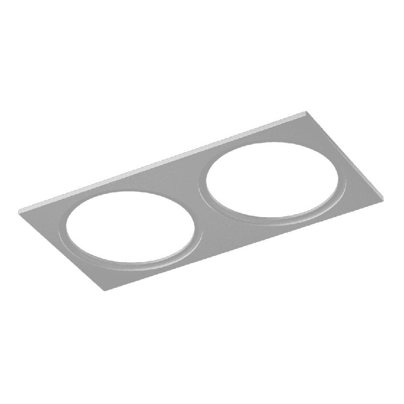 Рамка двойная DL-PJ-103-W бел. DesignLed 00-00002967