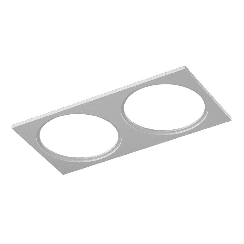 Рамка двойная для серии COMBO 4 квадратная бел. SWG PRO 00-00004190