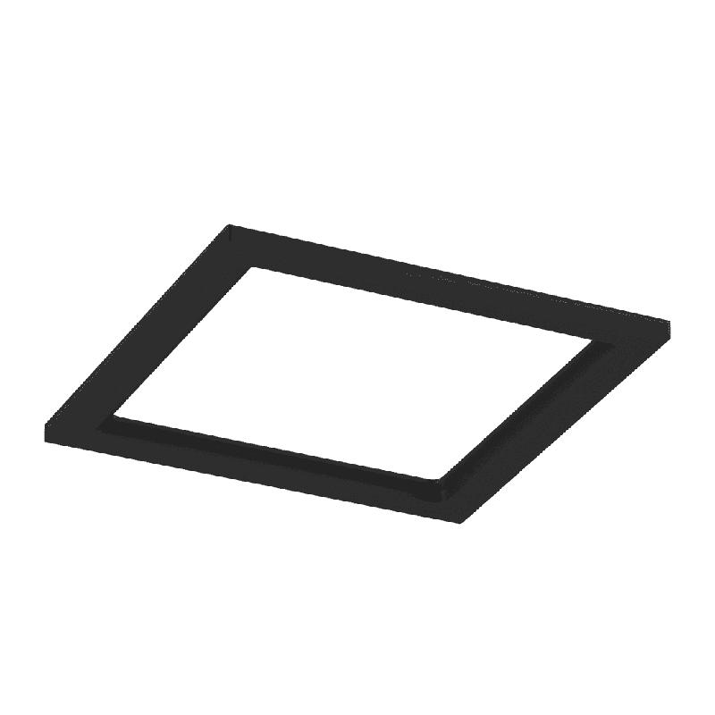 Рамка для серии COMBO 3 квадратная черн. SWG PRO 00-00004176