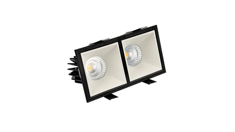 Рамка на светильник IMD DA2000CS двойн. черн. DesignLed 00-00003576