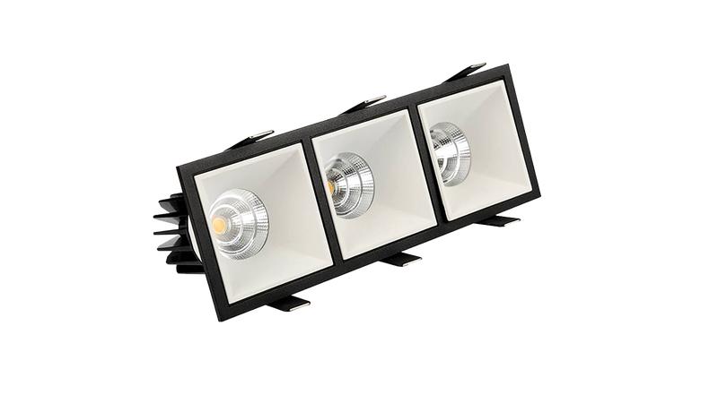 Рамка на светильник IMD DA2000CS тройная черн. DesignLed 00-00003577