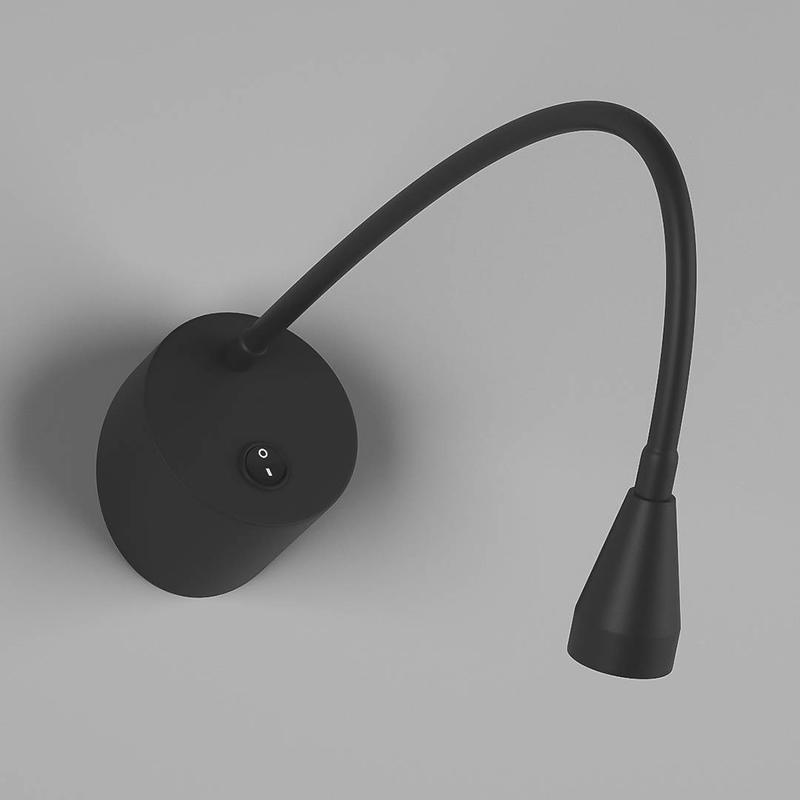 Светильник настенный BED BQ004103-A-3-BL-WW 3Вт 3000К IP20 черн. DesignLed 00-00002896