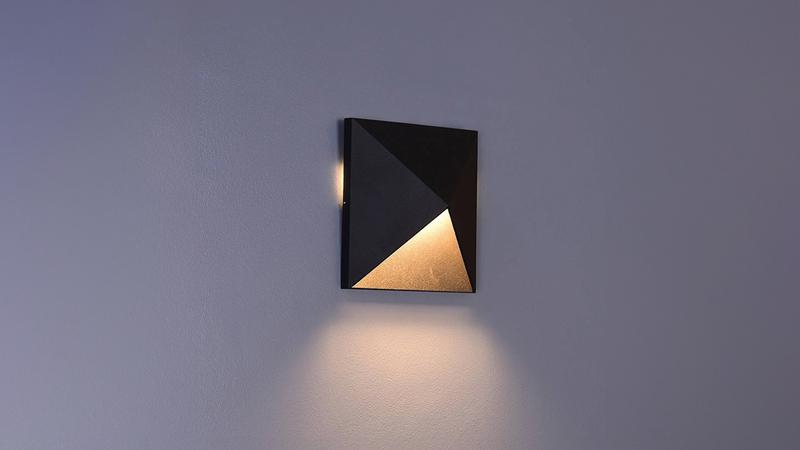 Светильник настенный KONVERT-SQ LWA0039A-BL-WW 9Вт 3000К IP54 черн. DesignLed 00-00002791