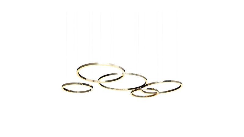 Светильник подвесной потолочн. 50Вт 3000 P-0516-800B-GD-WW зол. DesignLed 00-00007548