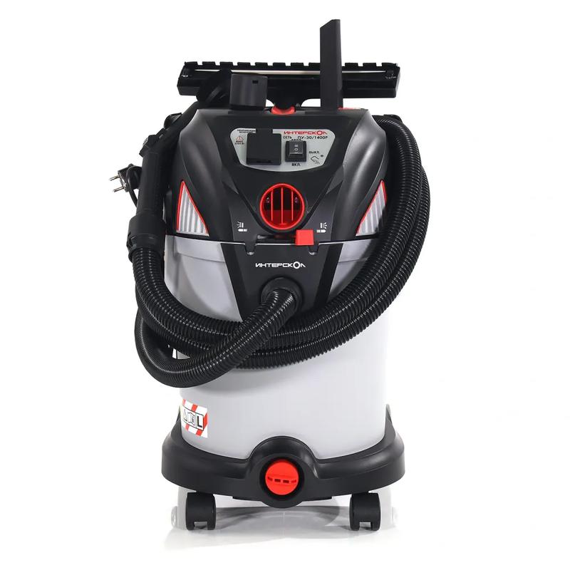 Пылесос строительный ПУ-30/1400Р ИНТЕРСКОЛ 707.1.0.00