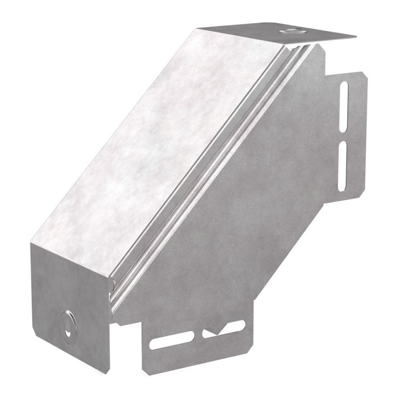 Угол вертикальный внешний 90град. 100х100 с крышкой Стандарт Промрукав PR16.0544