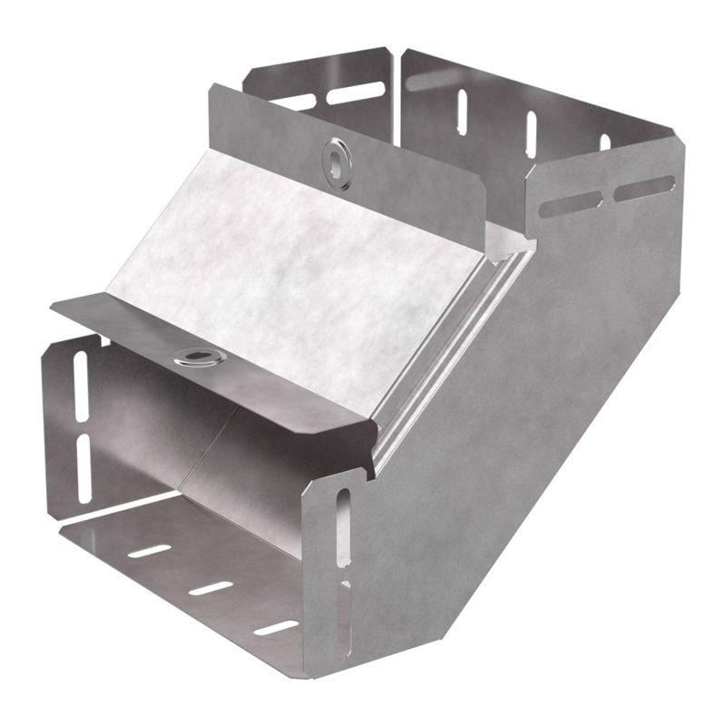 Угол вертикальный внутренний 90град. 200х100 с крышкой Стандарт Промрукав PR16.0446