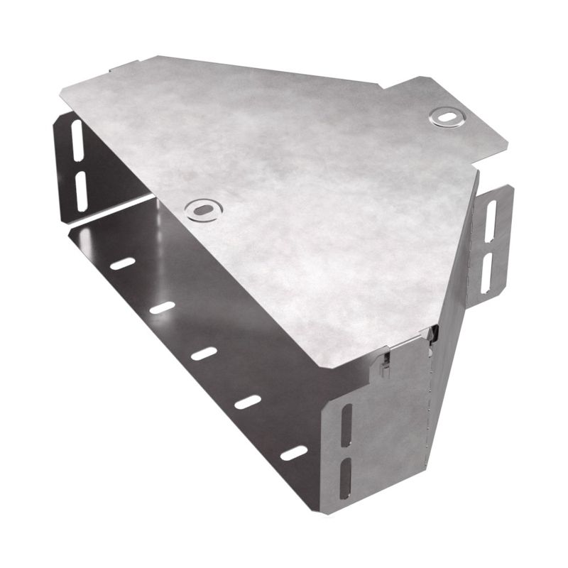 Переходник для лотка симметричный 300х100х100 с крышкой Стандарт Промрукав PR16.0483