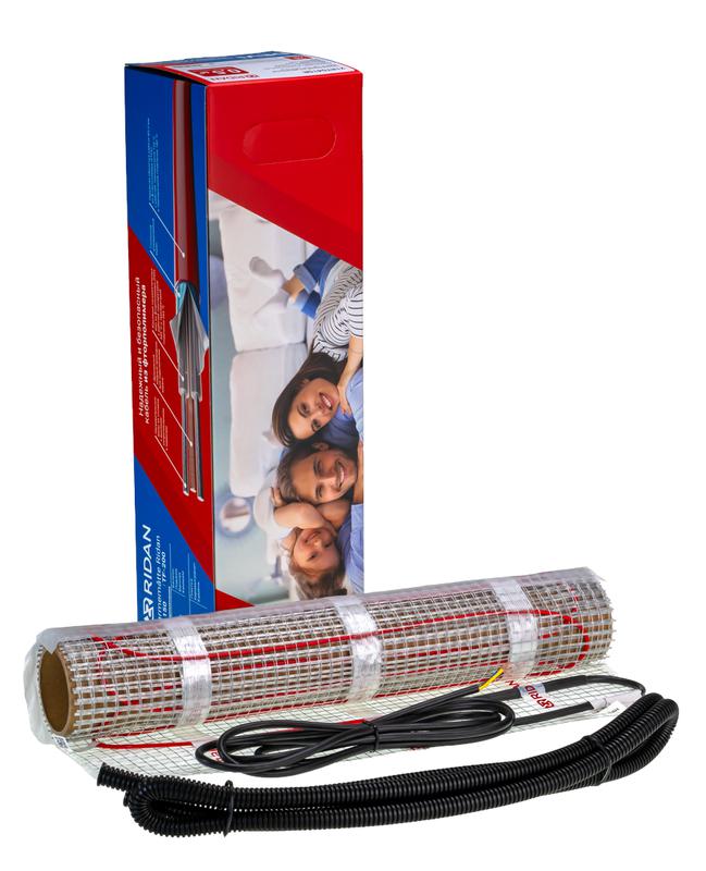 Комплект "Теплый пол" (мат) TF-150 900Вт/6кв.м 230В Ридан 21RT0424R