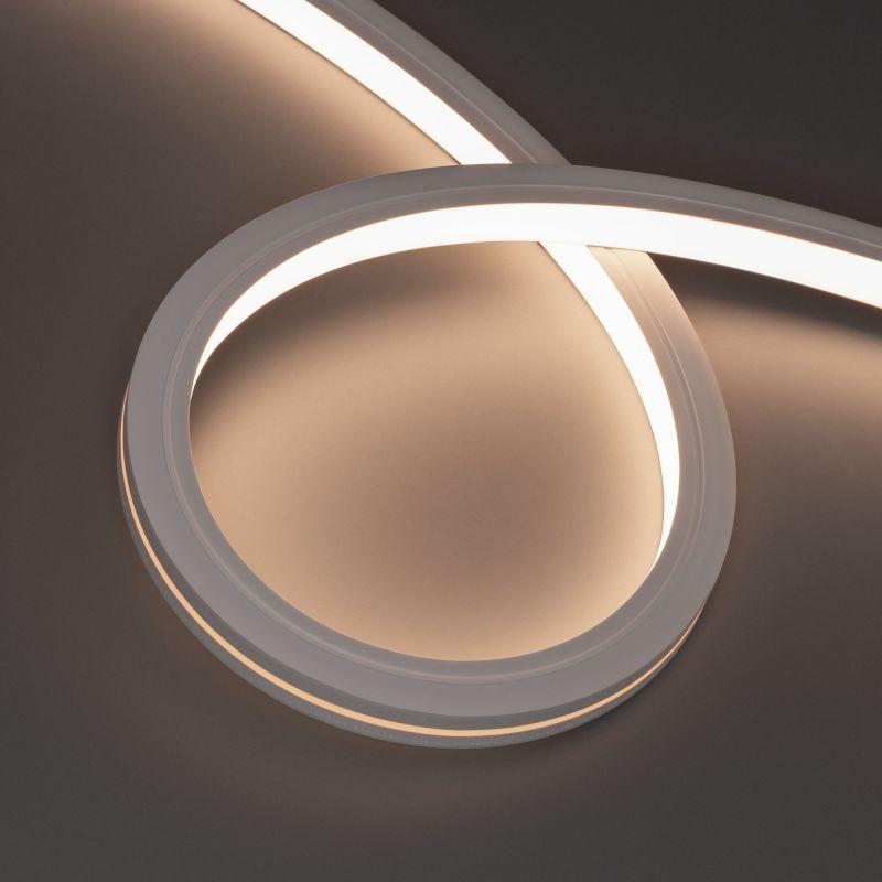 Лента светодиодная MOONLIGHT-TOP-X280-16x16mm 24V Warm 3500К 10Вт/м IP67 wire x1 боков. вывод кабеля герметичная (уп.15м) Arlight 044306