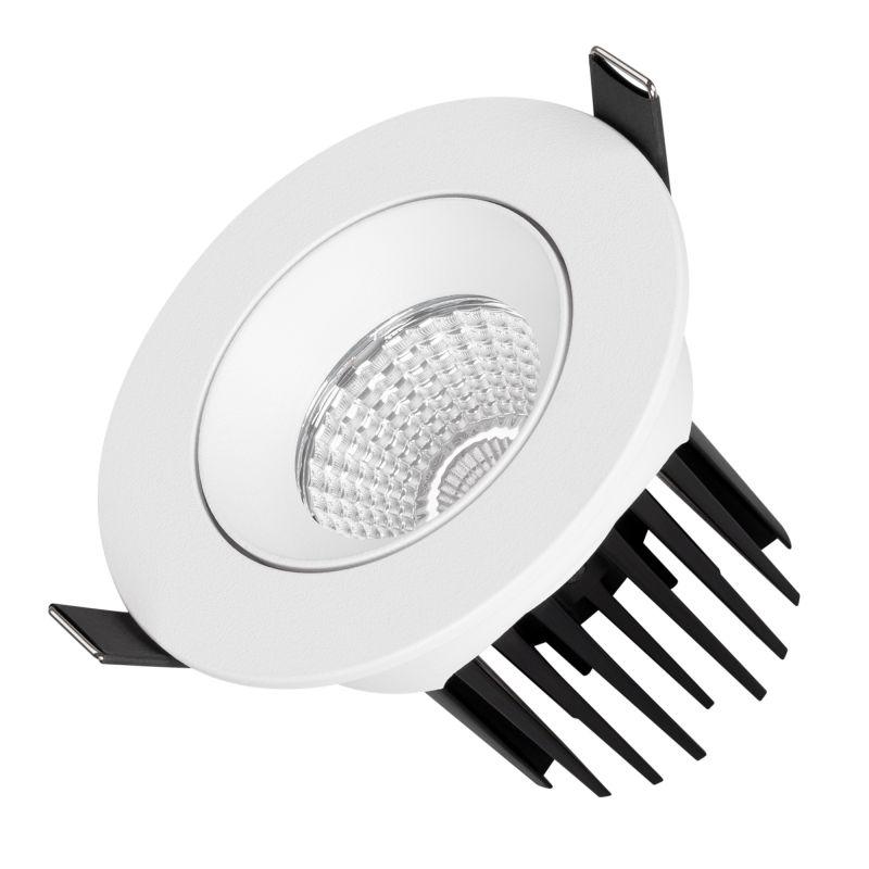 Светильник светодиодный MS-ATOLL-BUILT-TURN-R94-10W Day4000 (WH 60 deg 230В) IP54 металл Arlight 044600