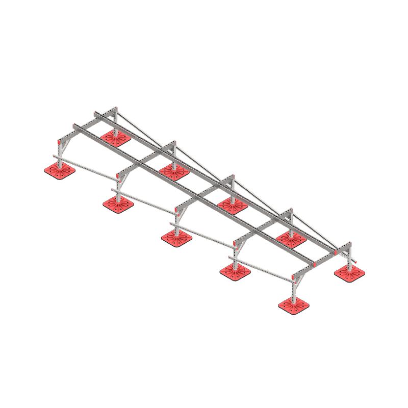Конструкция опорная для установки оборудования TECHNORAPTOR FOOT 1200х5000 тип 1 KM-TR-F-SSEI-1200-5000-1 КМ TR0021