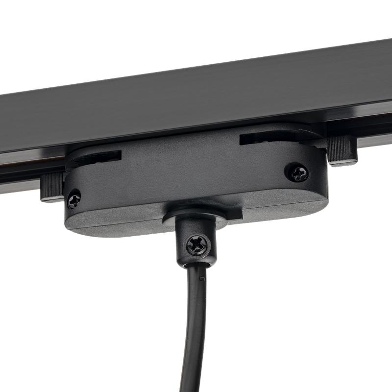 Светильник трековый подвес ARTLINE 55х55х100мм GU10 230В алюм./пластик. 2.6кв.м черн.н. Ritter 59930 6