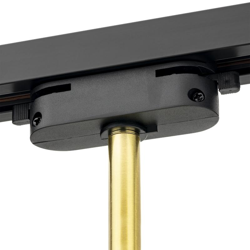 Светильник трековый ARTLINE поворотный 85х85х80мм GX53 230В алюм./пластик. 4кв.м зол. Ritter 59868 2