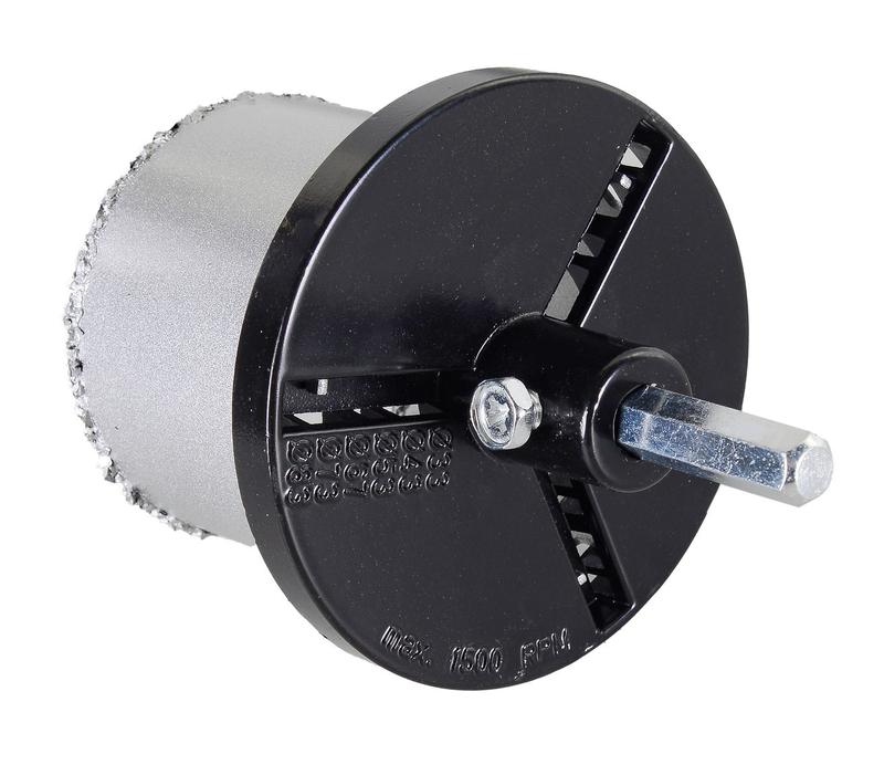 Набор коронок по керамической плитке 33-53-67-73мм Вихрь 73/10/9/4