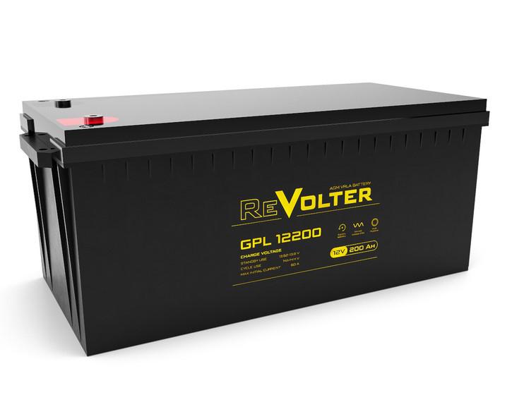 Аккумулятор 12В 200А.ч GPL 12200 REVOLTER 4614040030034