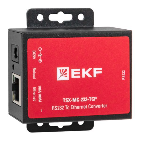 Преобразователь 1-портовый RS-232 в Ethernet MC-232-TCP TSX EKF TSX-MC-232-TCP