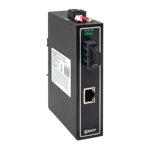 Медиаконвертер 10/100/1000Base-TX в 1000Base-X разъем SC двойн. одномодовое оптоволокно 1310нм TSX EKF TSX-MC-1GX1GT-SC