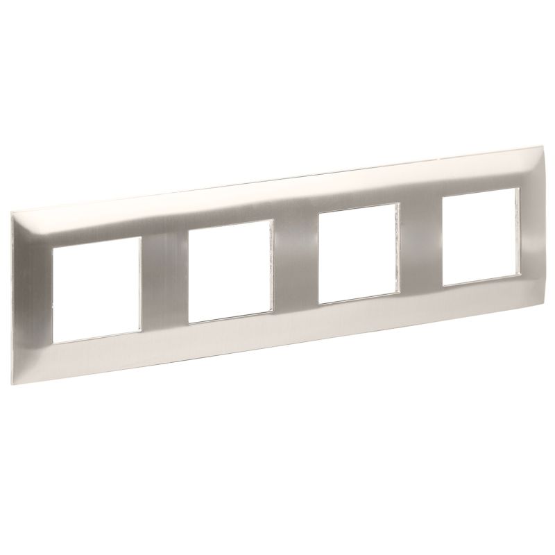 Рамка 4-м SKANDY SK-F34N металл никель IEK SK-M42-M-K50