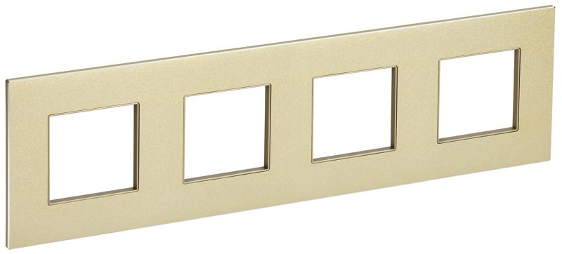 Рамка 4-м SKANDY SK-F34Sh металл шампань IEK SK-M42-M-K37