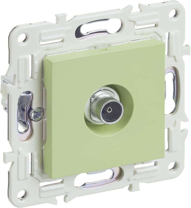 Розетка TV оконечная SKANDY SK-A12G мятный IEK SK-A10-O-K06