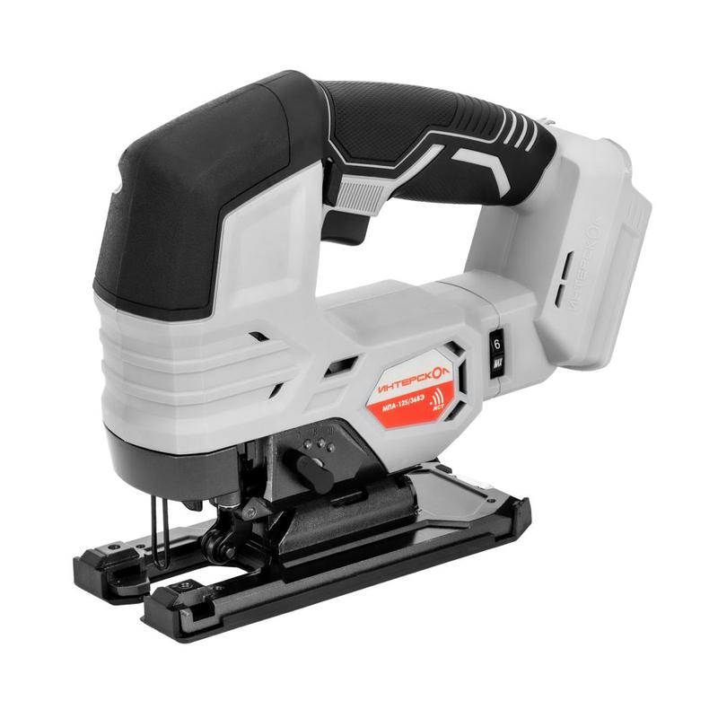 Лобзик аккумуляторный бесщеточн. МПА-125/36ВЭ Li-ion АПИ (картон без аккум. и ЗУ) ИНТЕРСКОЛ 822.0.0.70