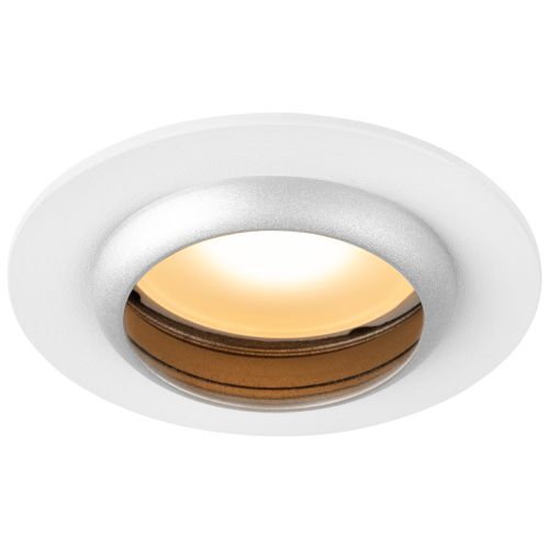 Светильник KL109 MR16 GU5.3 встраив. алюм. WH бел. матов. ЭРА Б0061823