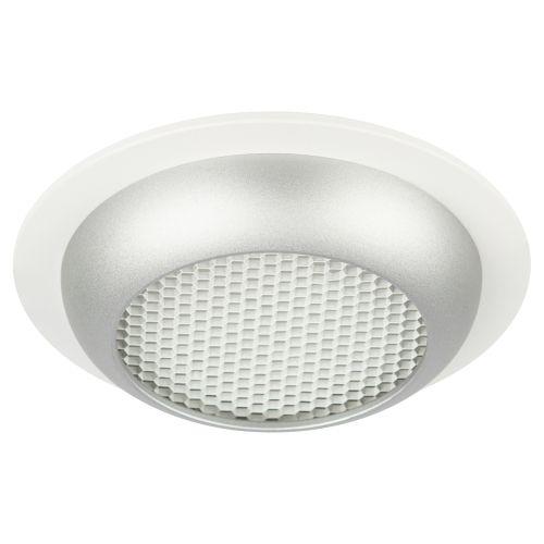 Светильник под лампу GX53 KL111 встраив. WH/SL бел./серебро матов. ЭРА Б0061539