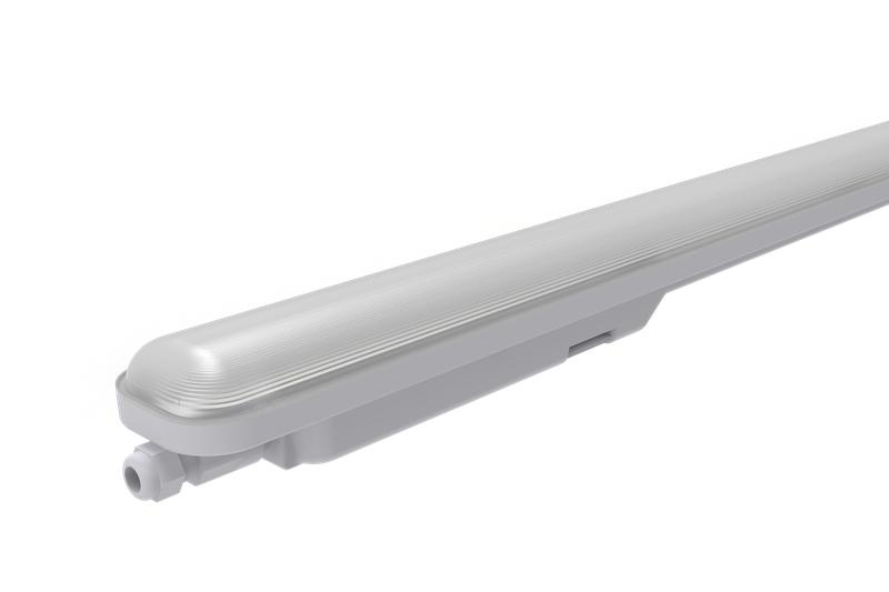 Светильник светодиодный ДСП WP 02 C 36W OP 865 L1200 1200х70х72мм 36Вт 6500К IP65 пылевлагозащ. бел. Русский Свет 15070223085